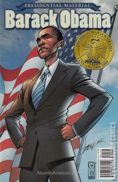 Variant Cover for Presidential Material: Barack Obama #1