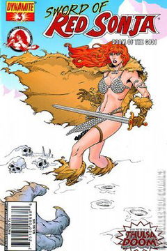 Variant Cover for Sword of Red Sonja: Doom of the Gods #3