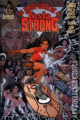 Variant Cover for The Many Worlds of Tesla Strong #1