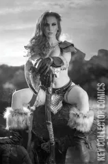 Variant Cover for Red Sonja: Black, White, Red #1