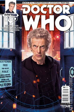 Variant Cover for Doctor Who: The Twelfth Doctor - Year Two #6