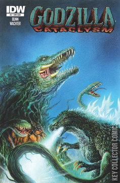 Variant Cover for Godzilla: Cataclysm #2