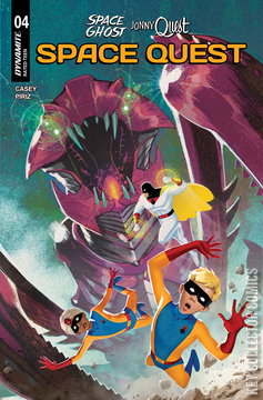 Variant Cover for Space Ghost / Jonny Quest: Spacequest #4