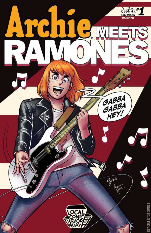 Archie Meets Ramones #1 Published November 2016 | Key