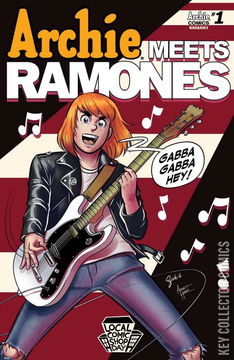 Variant Cover for Archie Meets Ramones #1