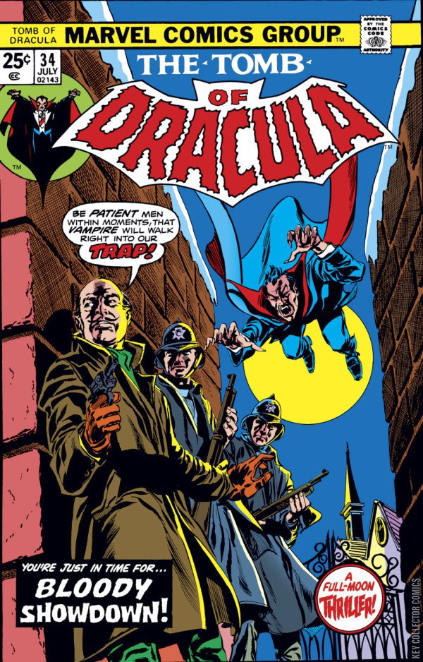 Tomb of Dracula #34 Published April 1975 | Key Collecto