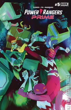 Variant Cover for Power Rangers: Prime #5