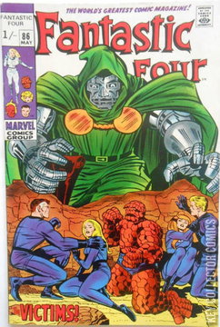 Variant Cover for Fantastic Four #86