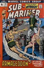Variant Cover for Sub-Mariner #51