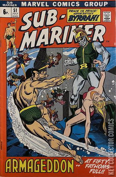 Variant Cover for Sub-Mariner #51