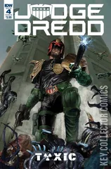 Variant Cover for Judge Dredd: Toxic #4