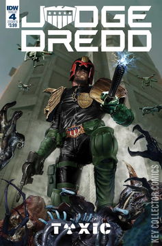 Variant Cover for Judge Dredd: Toxic #4