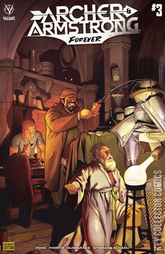 Variant Cover for Archer & Armstrong Forever #3