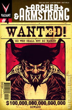 Variant Cover for Archer & Armstrong #4