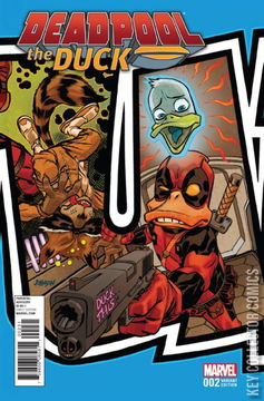 Variant Cover for Deadpool the Duck #2