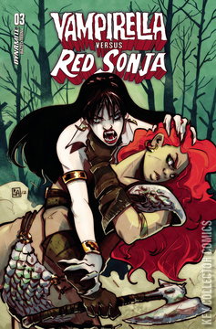Variant Cover for Vampirella vs. Red Sonja #3