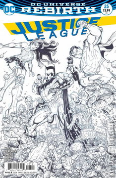 Variant Cover for Justice League #25