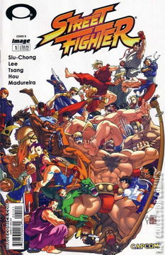 Variant Cover for Street Fighter #1