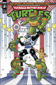 Variant Cover for Teenage Mutant Ninja Turtles: Saturday Morning Adventures #6
