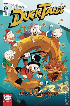 Variant Cover for DuckTales: Faires and Scares #3