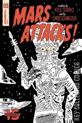 Variant Cover for Mars Attacks #5