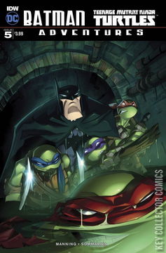 Variant Cover for Batman / Teenage Mutant Ninja Turtles Adventures #5