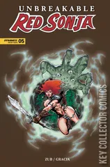 Variant Cover for Unbreakable Red Sonja #5