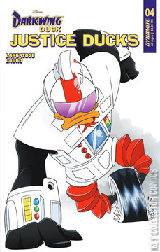 Variant Cover for Justice Ducks #4