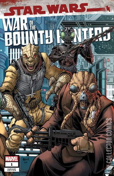 Variant Cover for Star Wars: War of the Bounty Hunters #1