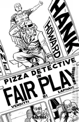 Variant Cover for Hank Howard, Pizza Detective: The Fair Play #1