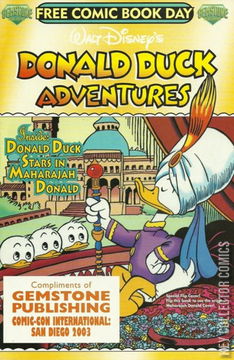 Variant Cover for Free Comic Book Day 2003: Walt Disney's Donald Duck Adventures #1