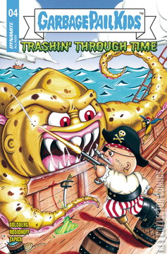 Variant Cover for Garbage Pail Kids: Trashin' Through Time #4