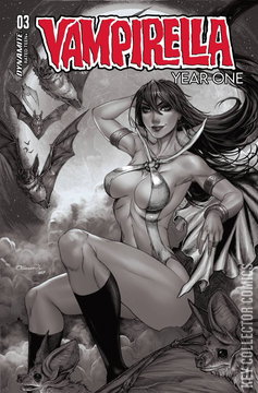 Variant Cover for Vampirella: Year One #3