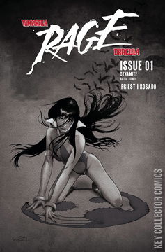 Variant Cover for Vampirella: Dracula Rage #1