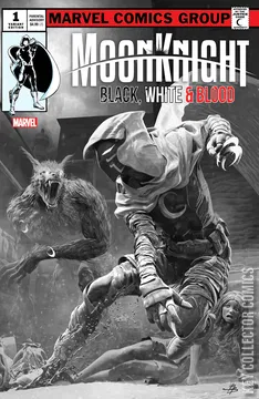 Variant Cover for Moon Knight: Black, White & Blood #1