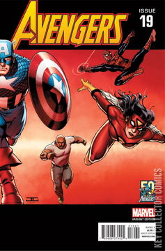 Variant Cover for Avengers #19
