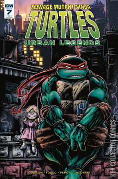 Variant Cover for Teenage Mutant Ninja Turtles: Urban Legends #7