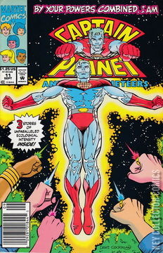 Variant Cover for Captain Planet and the Planeteers #11