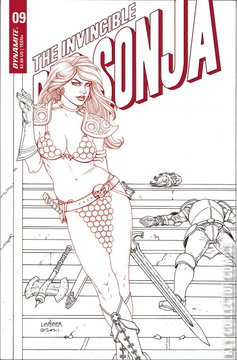 Variant Cover for Invincible Red Sonja #9