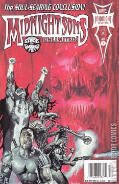 Variant Cover for Midnight Sons Unlimited #4