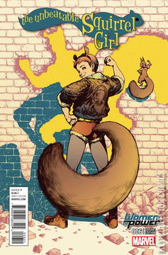 Variant Cover for Unbeatable Squirrel Girl II #6