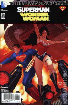 Variant Cover for Superman / Wonder Woman #28