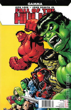 Variant Cover for Fall of the Hulks: Gamma #1
