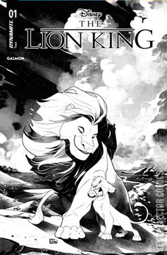 Variant Cover for The Lion King #1