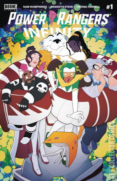Variant Cover for Power Rangers: Infinity #1