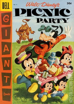 Variant Cover for Walt Disney's Picnic Party #8