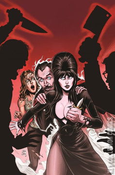 Variant Cover for Elvira Meets Vincent Price #5