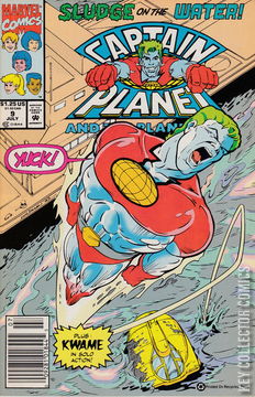 Variant Cover for Captain Planet and the Planeteers #9
