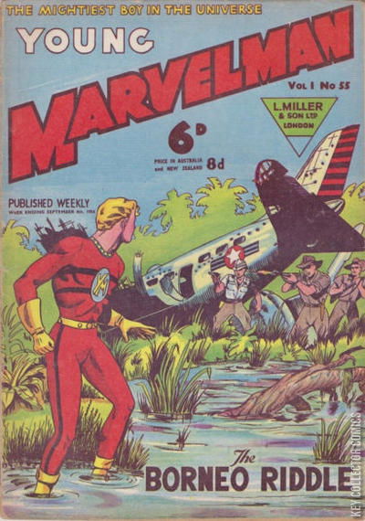 Cover art for Young Marvelman #55 