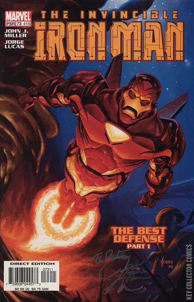 Cover art for Iron Man #73